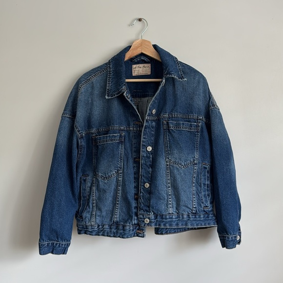 We The Free Denim Swing Jacket - Picture 3 of 7